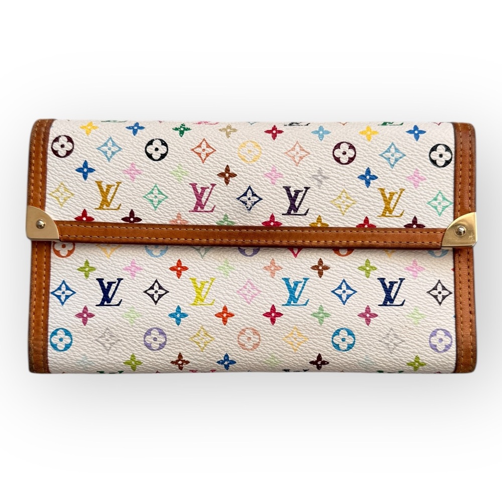 Louis Vuitton Multicolor Sarah Wallet – Authen